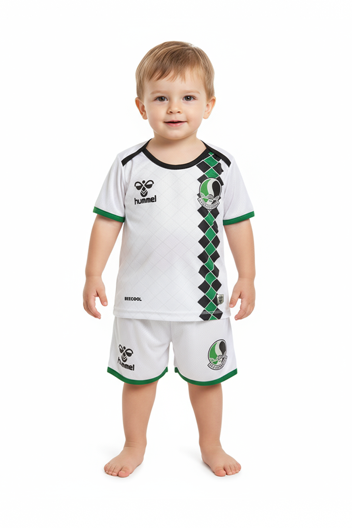 Sakaryaspor Bebek Forma Takımı Beyaz