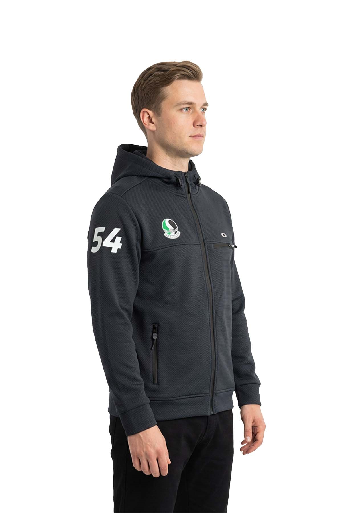 Sakaryaspor Erkek Antrasit Kapüşonlu Su İtici Mont 2026