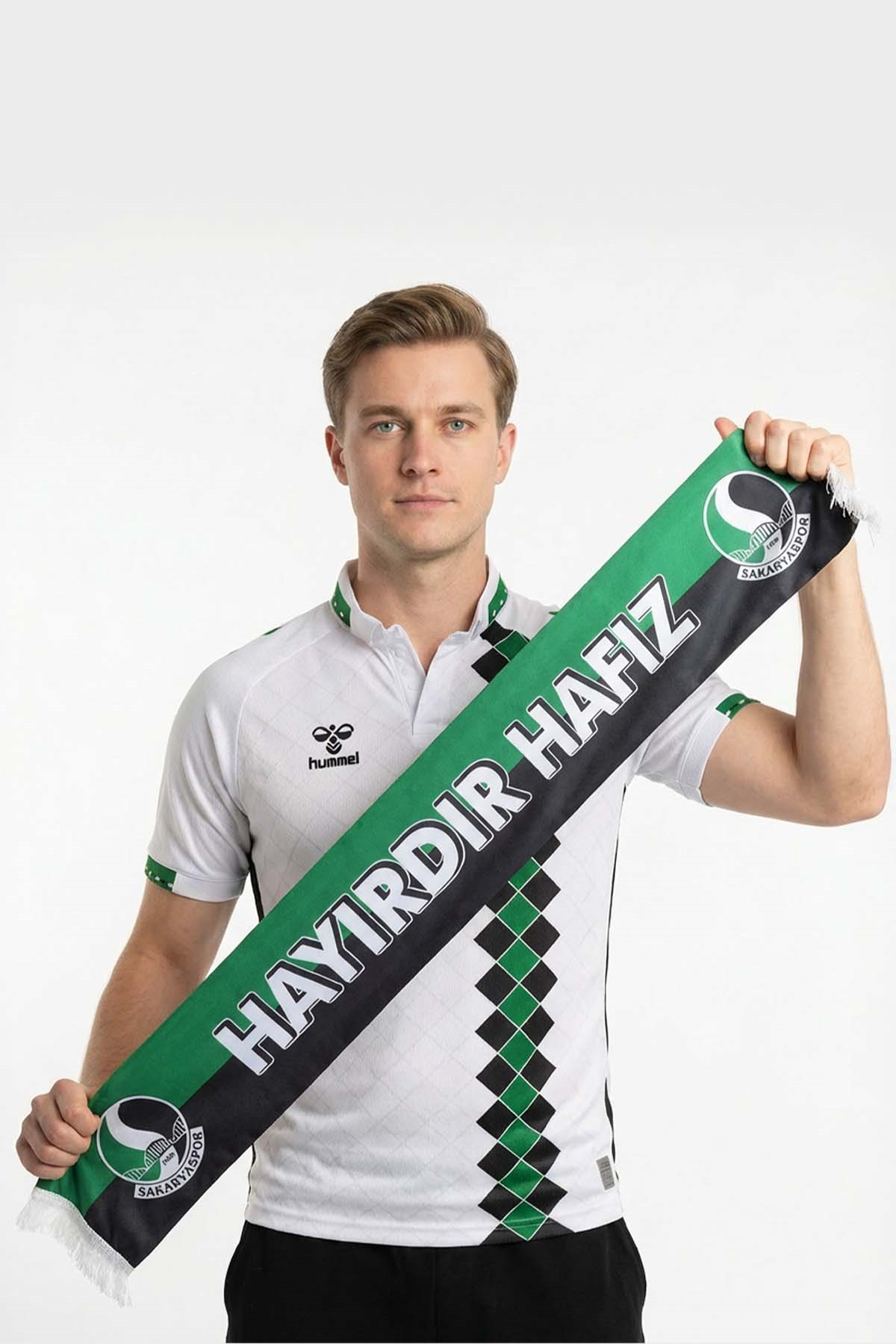 Sakaryaspor Şal Çift Taraflı Atkı- Hayırdır Hafız