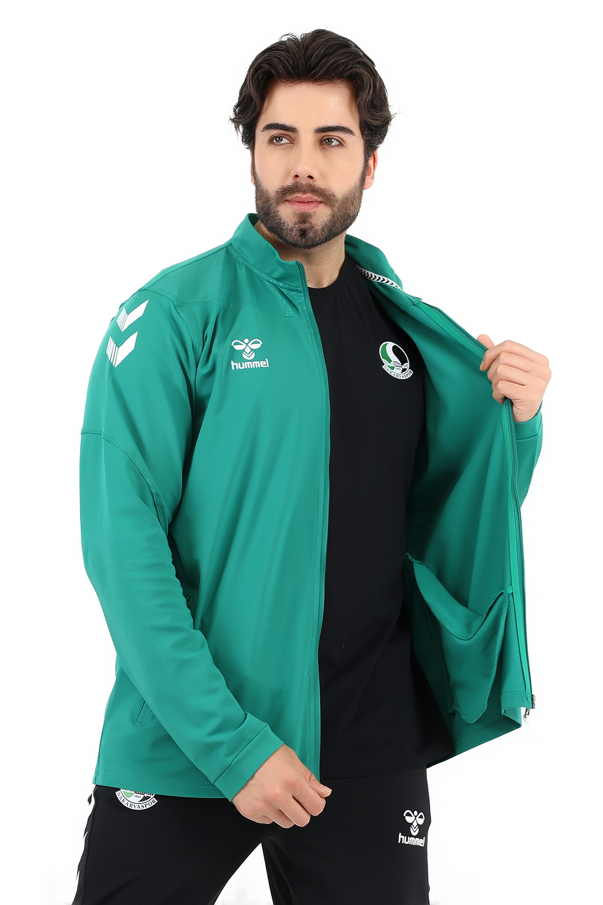 Sakaryaspor Oregon zip Erkek Yeşil Ceket