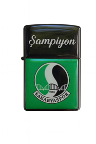 Sakaryaspor Benzinli Çakmak Yeşil Siyah Logo